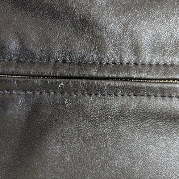 George Ladies Fitted Leather Jacket- Medium - Picture 5 of 8